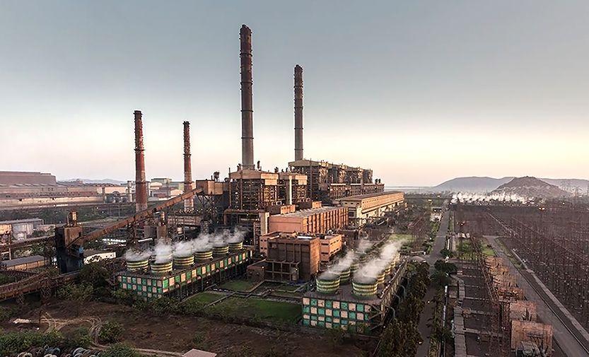 JSW Steel Earth Dam
