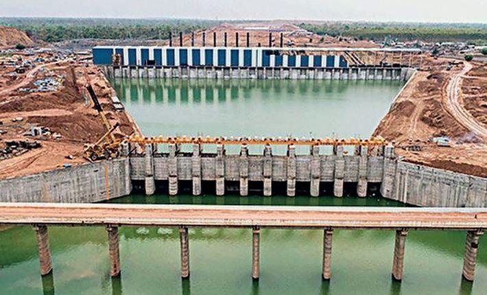 Kaleswaram-Medigadda Barrage