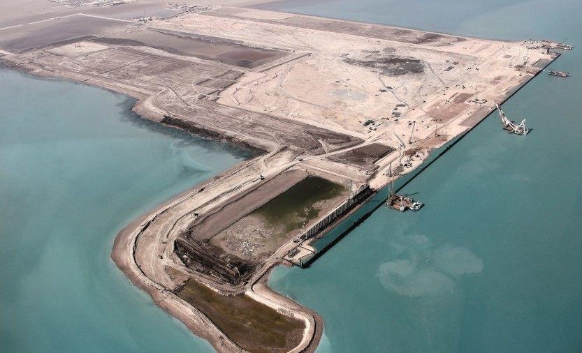 Access Link Road to Mubarak Al-Kabeer Port, on Bubiyan Island