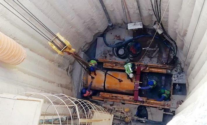 NDRC Micro-tunneling work for Mediclinic City Hospital