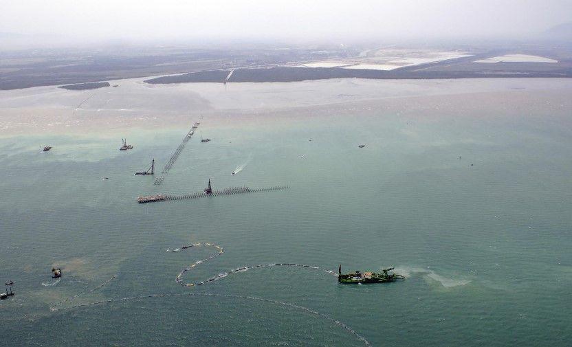 Sepetiba Harbour Coal Stockpiles