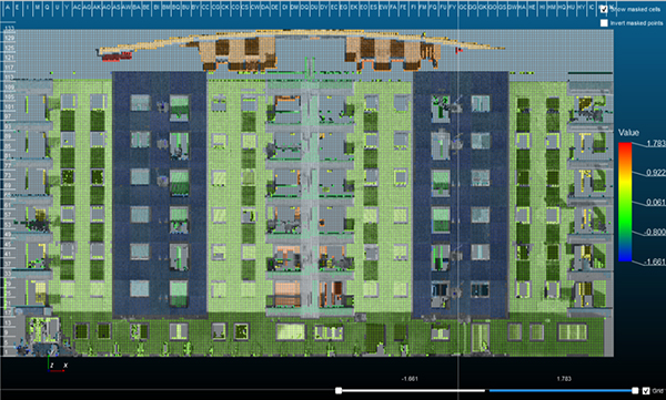 High-Rise Building Projection Using OPSIS