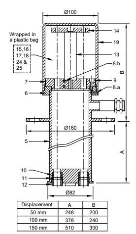 Three-point-reference-head-assembly