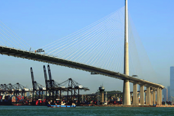 stonecutter bridge in hong kong